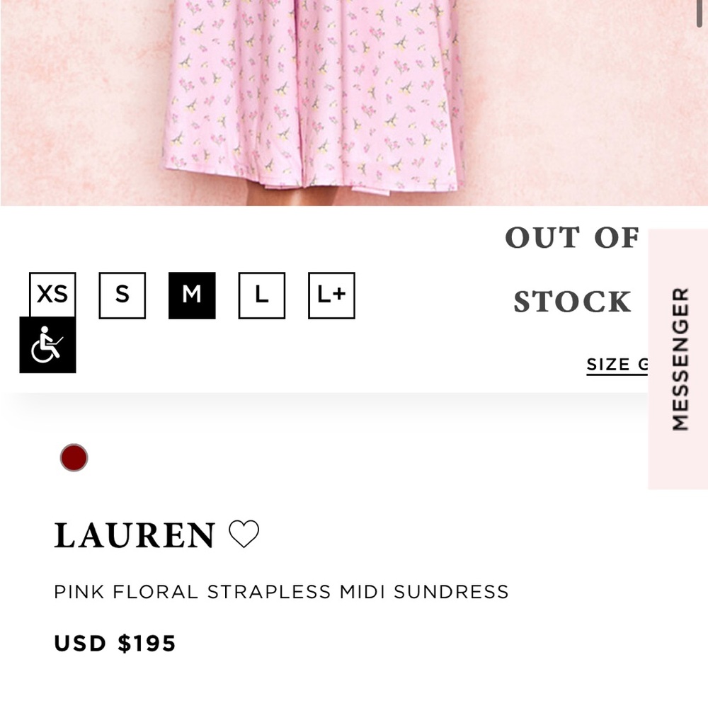 Pink Lauren dress House of CB